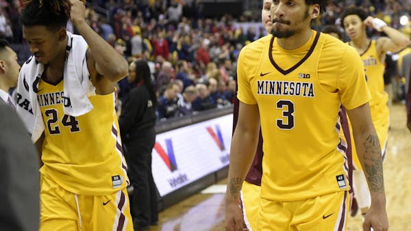 Gophers on their frustrating loss to Michigan in DC