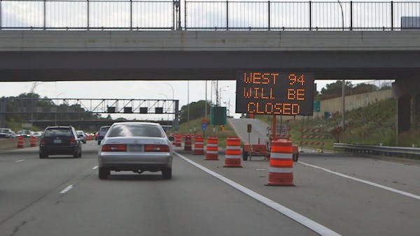 Portions of I-94 and 494 to be shut down for the weekend