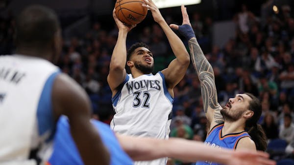 Wolves win third in a row, 96-86 over OKC