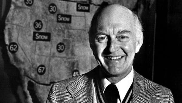 Bud Kraehling, WCCO's 'Walter Cronkite of TV weather,' dies at 96