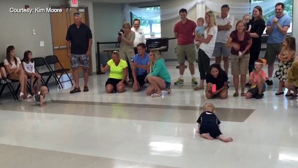 Baby crawling contest causes controversy