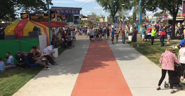 State Fair Minute: The fair's new street, er, walkway