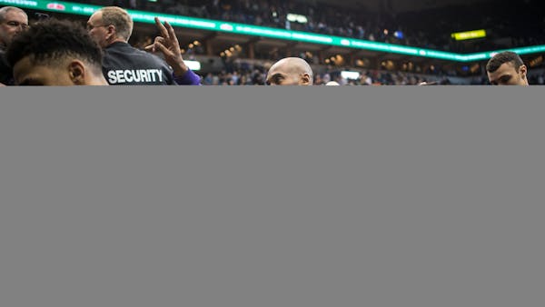 Kobe meets the media after OT loss to Wolves