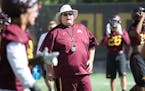 Gophers football: Ailing linebackers coach Mike Sherels comes to practice
