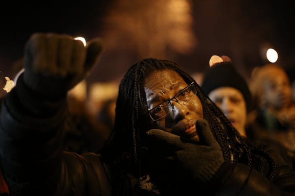Peace and hope prevail after night of violence at Fourth Precinct protest