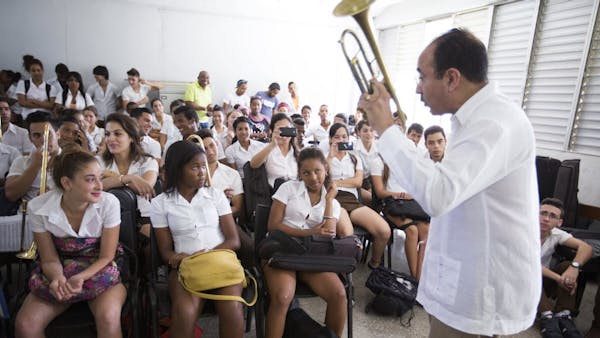 At Cuban schools, Minnesota Orchestra musicians teach – and learn