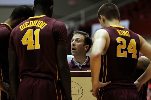 Richard Pitino and the Gophers preparing for Purdue