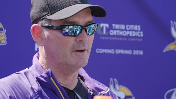 Vikings' Mike Zimmer on Bridgewater's return