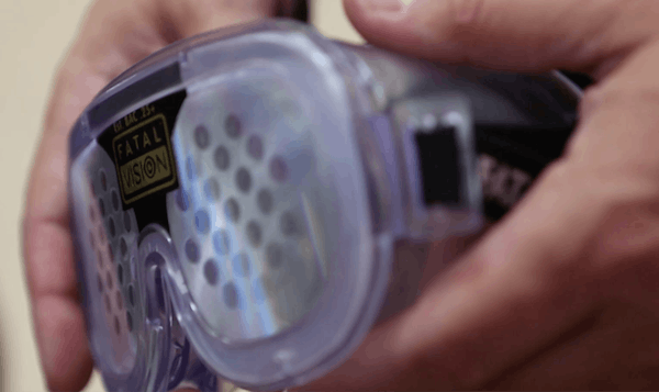 Driving¬†goggles simulate drunken driving