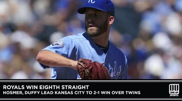 Royals win eight in a row
