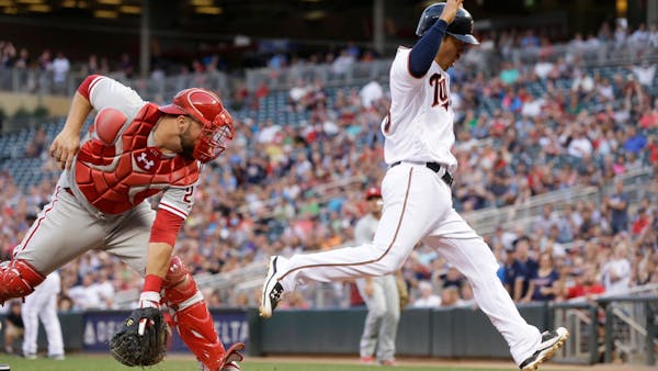 Suzuki drives in six, Twins need 'em all in 14-10 slugfest with Phillies