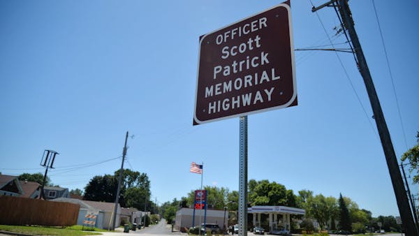 Road named in honor of officer Scott Patrick