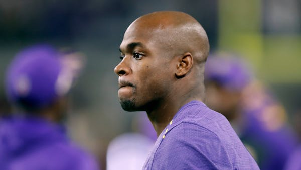 Access Vikings: Peterson doubtful, but possible on Sunday