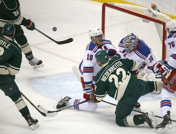 Dubnyk stays cut above the rest in win over Rangers