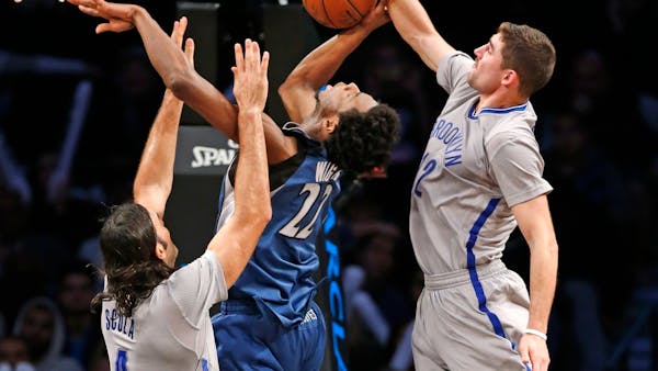Despite Wiggins' 36 points, Wolves fall to Nets