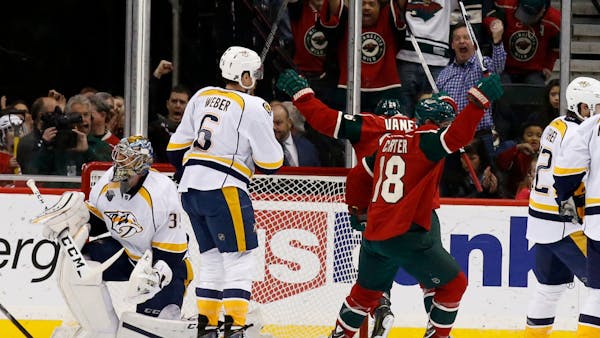Wild shuts out Predators in a chippy one at the X