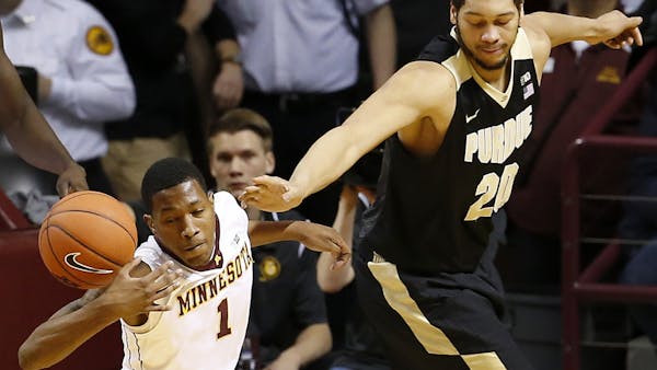 Gophers lose to Purdue in frustrating finish