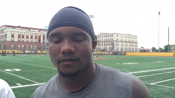 Maye says young Gophers receivers are working hard