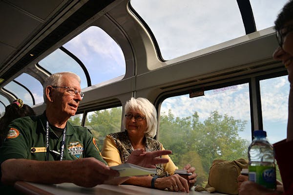 Amtrak volunteers tell passengers tales in Trails and Rails program