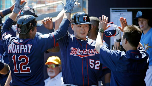 Grand slam is Park's first home run as a Twin