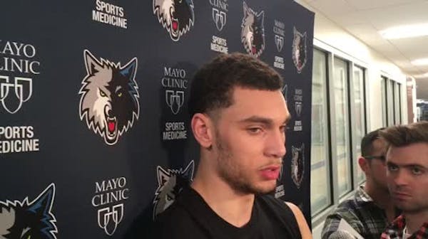 LaVine talks about ACL recovery for first time since injury