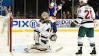 Kuemper's rough night in goal leads to 6-3 Wild loss to Islanders