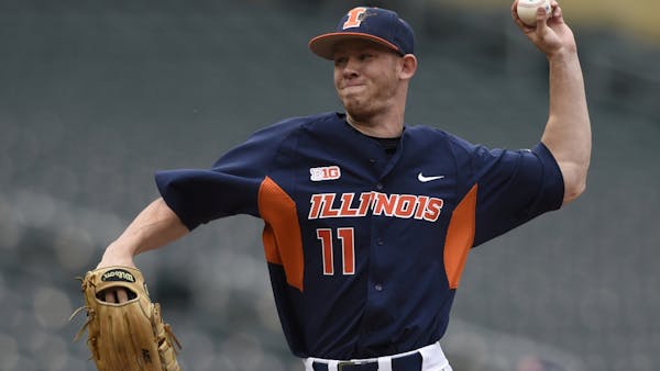 Twins draft Illinois lefty in first round, then right-hander from Wisconsin