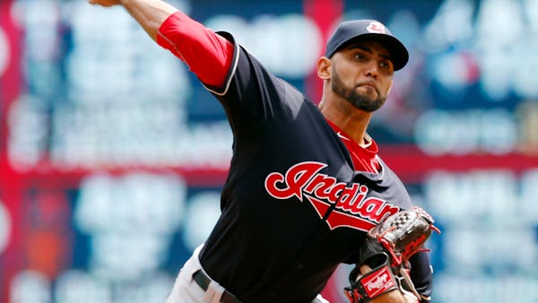 Salazar Ks 10 for Cleveland, Hughes falls to 0-3 for Twins