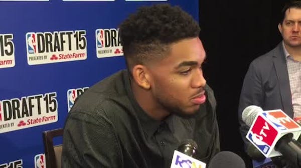 Towns talks draft and likelihood of joining Wolves