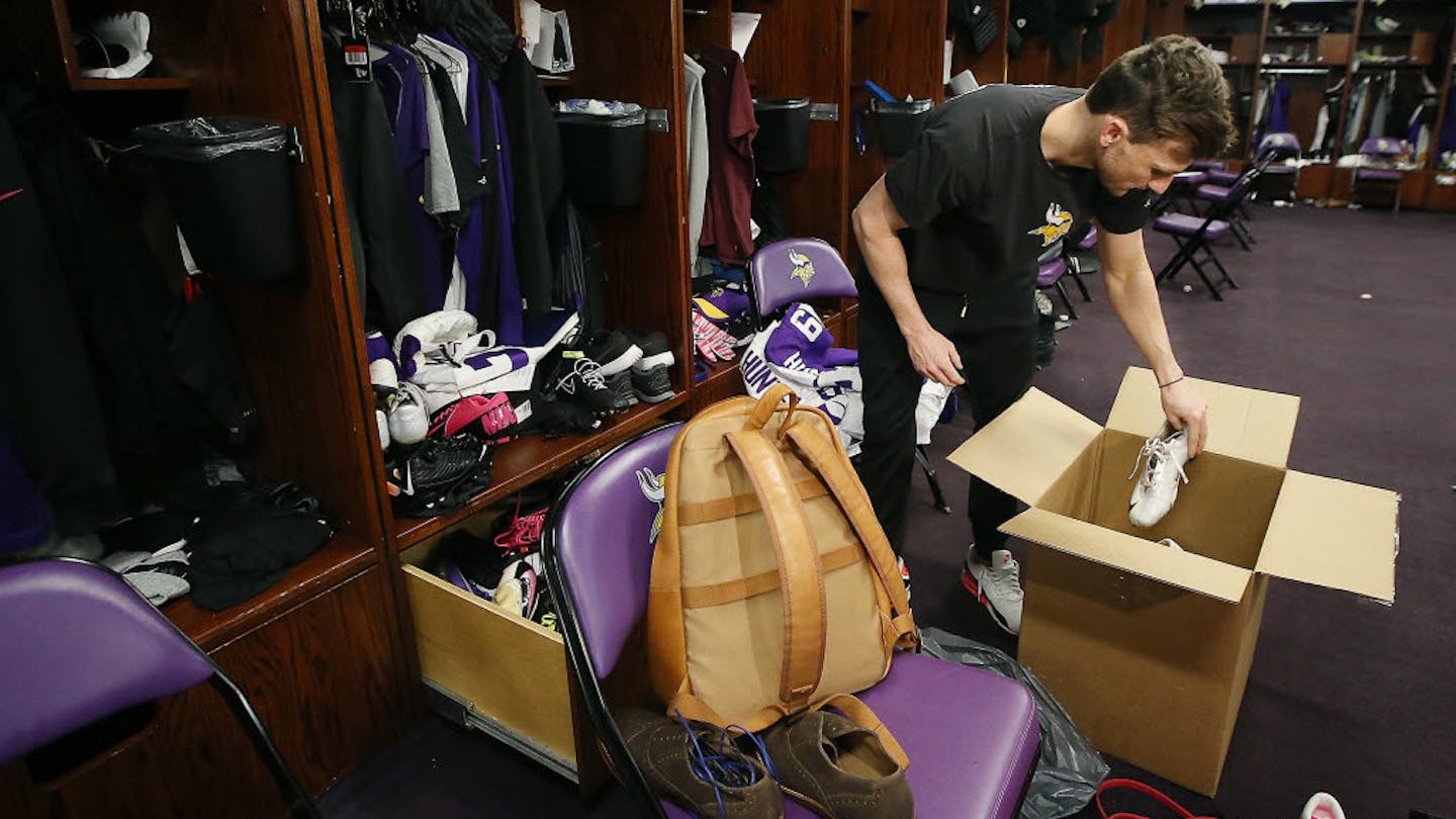 The Vikings kicker and other players said it will take a while to move on.