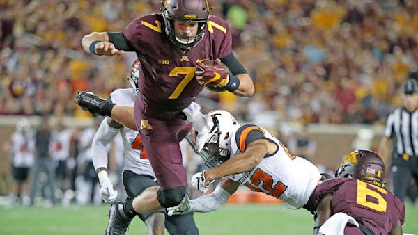 Gophers offense has 'got to be better,' Claeys says
