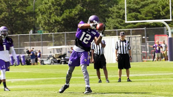 Charles Johnson says he'll continue to lead Vikings receiver corps