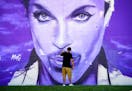 In Chanhassen, a purple mural for the Purple One