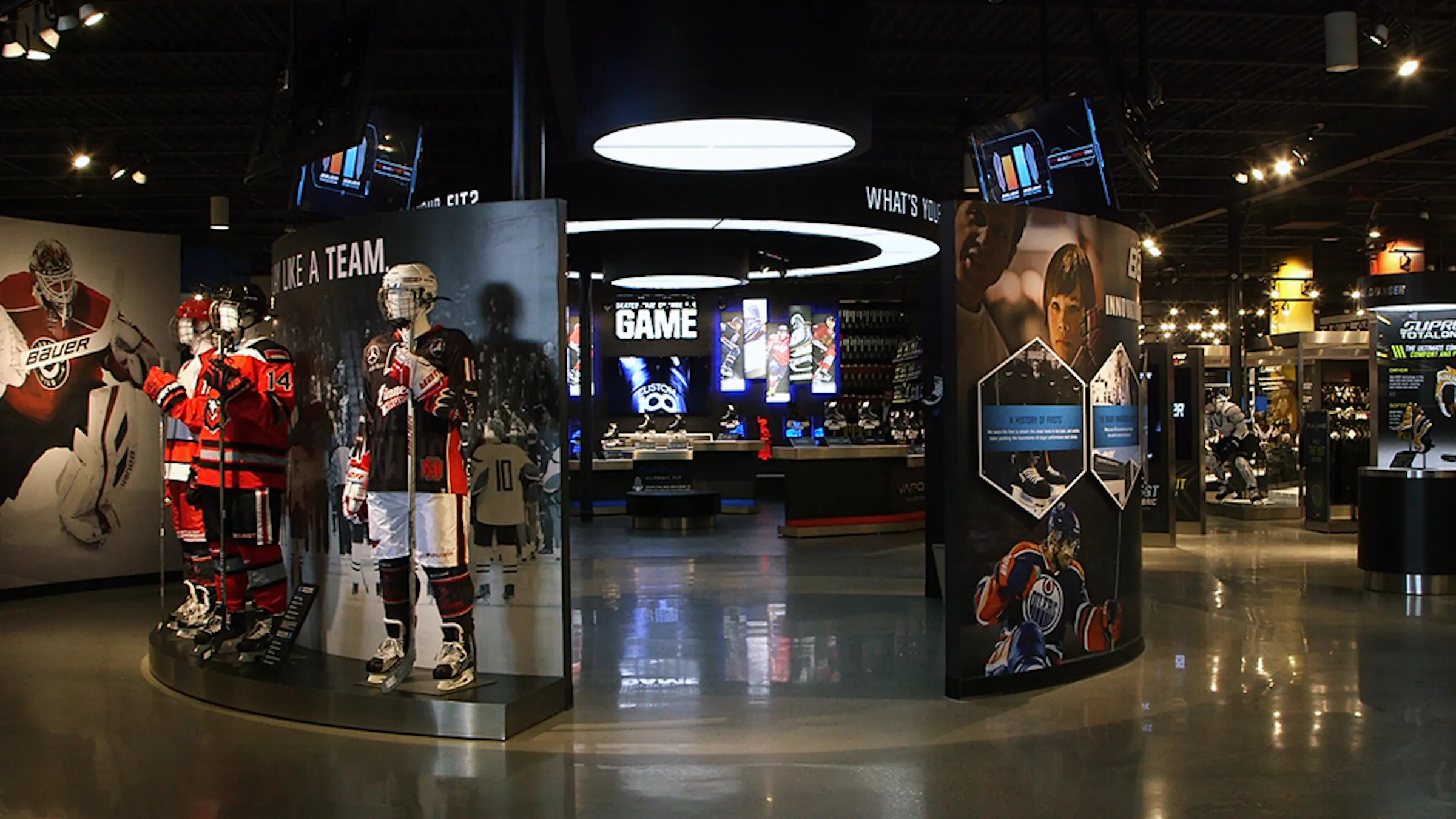 In giant new store in Bloomington, Bauer aims for ultimate hockey ...