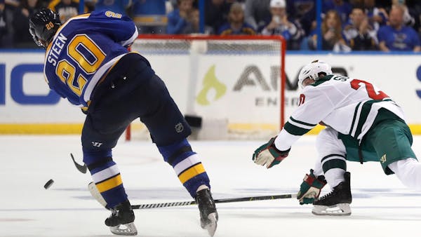 'It's just not working.' Wild drops another close game to St. Louis