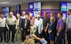 Vikings pay tribute to legendary columnist Sid Hartman at new stadium