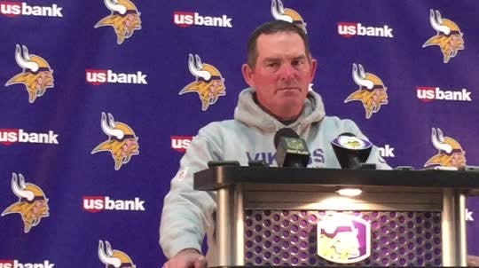 Vikings coach Mike Zimmer said he'll be demanding this week despite the impressive turnaround effort his team showed in Sunday's 26-16 victory over the Detroit Lions.