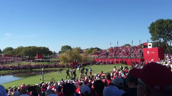 Sights and sounds from the final Ryder Cup day