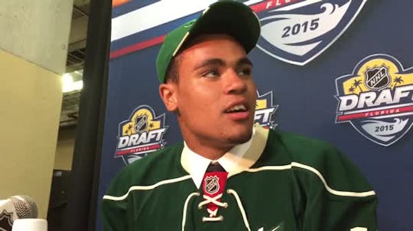 Wild Minute: Jordan Greenway talks about being drafted