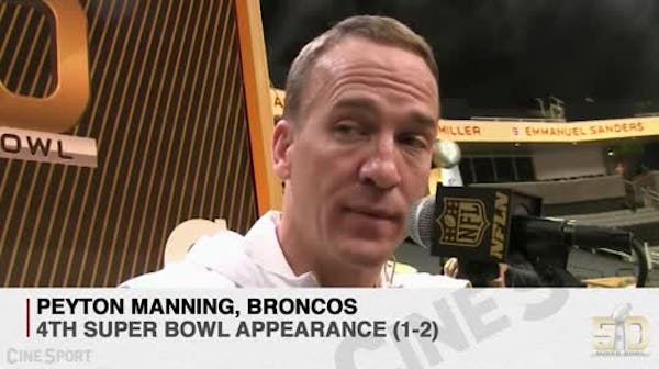 SB50: Peyton Manning on Al Jazeera, HGH
