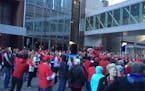 Tuesday: Nurses, Allina stop talks for night; rush hour protest briefly clogs downtown Mpls.