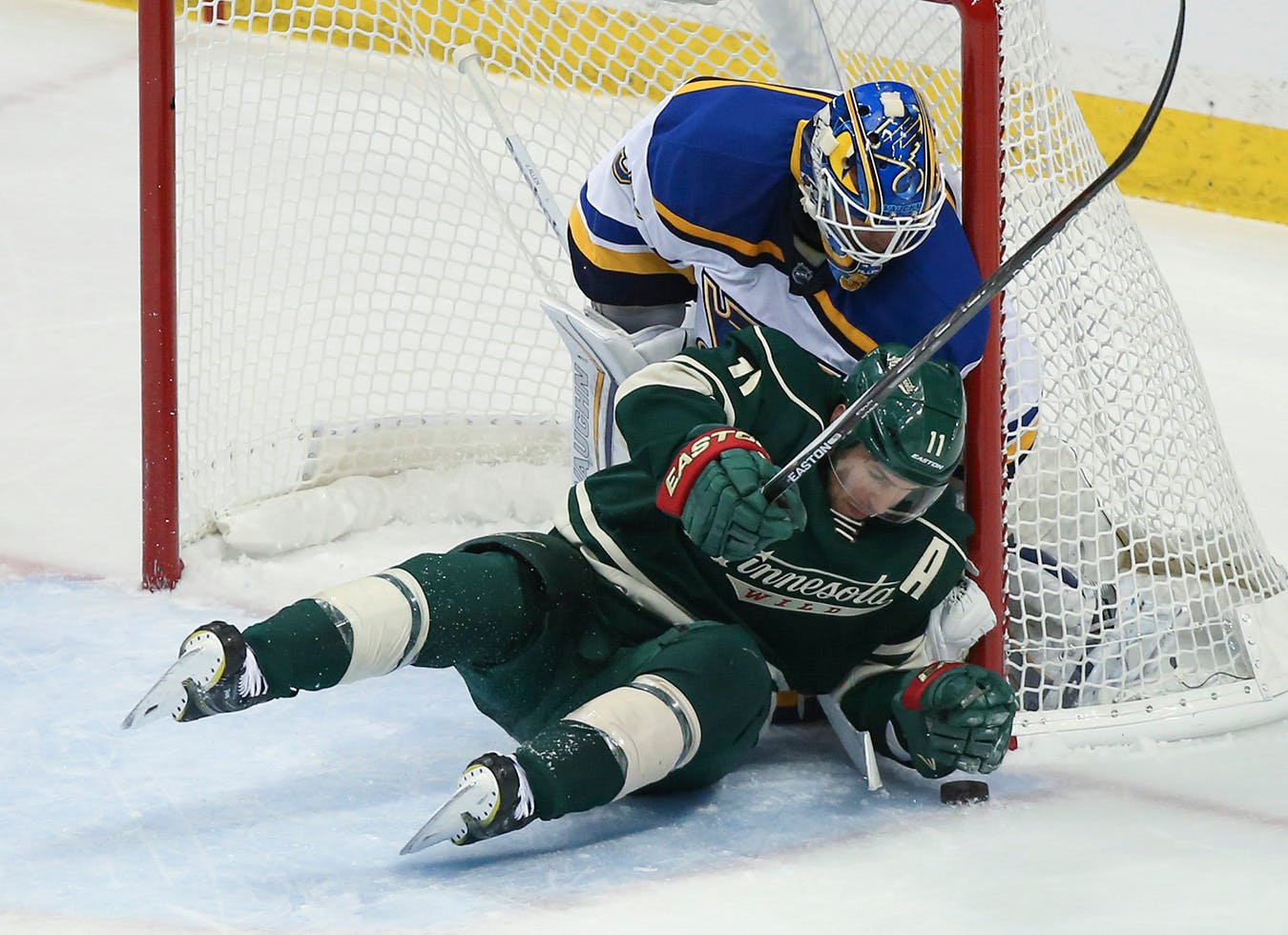 The Wild came out flat, didn't contest shots and got unusually poor goaltending.
