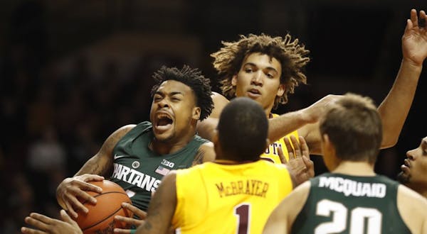 Gophers talk about rematch with Michigan State