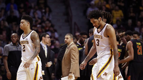 Loss to No. 22 Terrapins extends Gophers' slide to five games