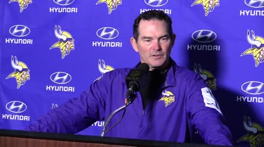 Vikings coach Mike Zimmer is pleased with the Vikings play and their 8-3 record, but feels they can do better.