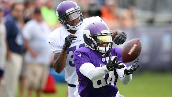 Access Vikings: Cordarrelle Patterson working with second team