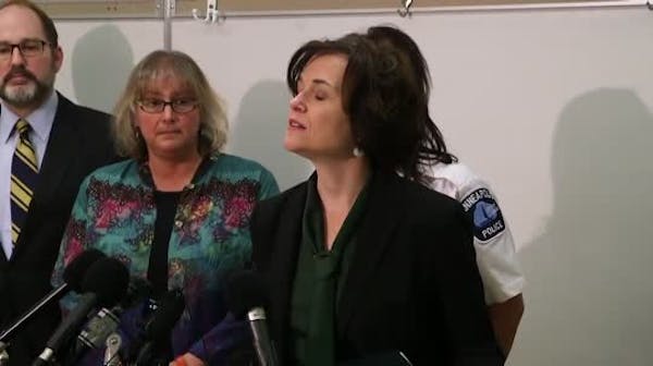 Replay: Mpls Mayor Hodges, police chief on Jamar Clark decision