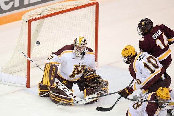 Lucia disappointed with special teams in Gophers' 3-1 loss to UMD