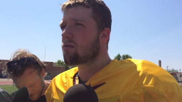 Leidner pleased with offense in Gophers scrimmage