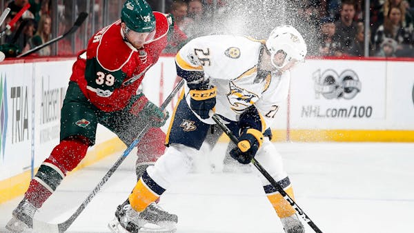 Wild Minute: Wild blows another two-goal lead, loses to Nashville